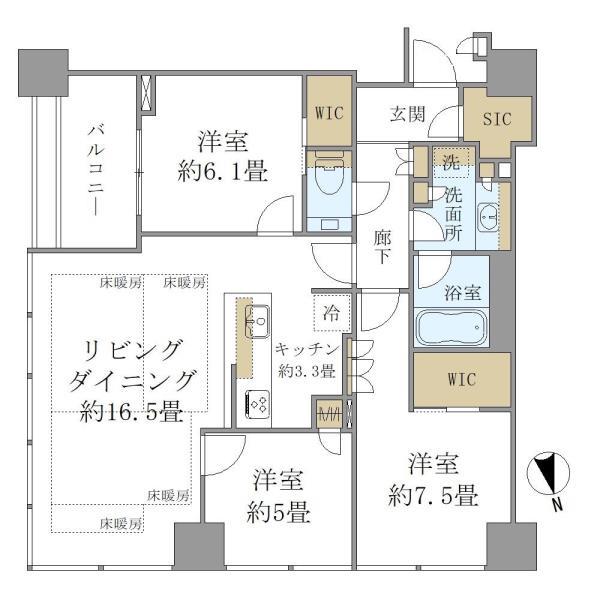 白金ザ・スカイ東棟