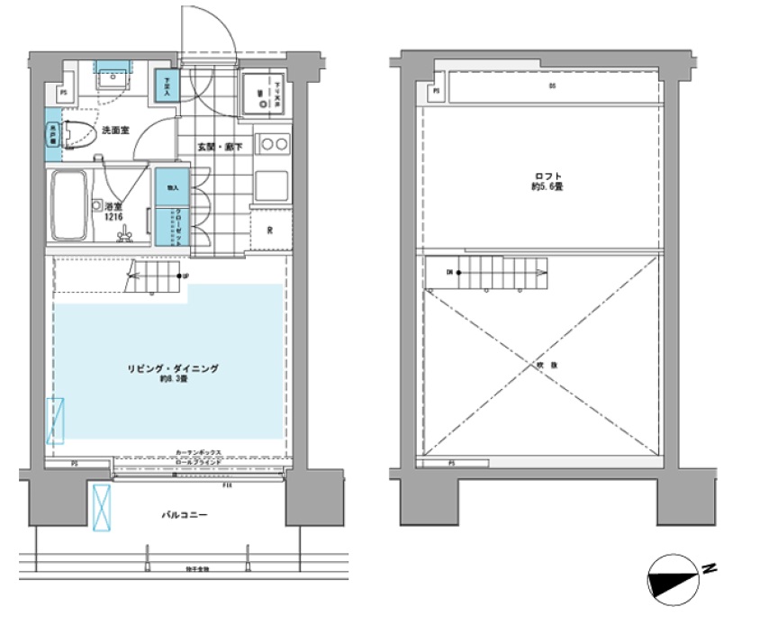 プライムアーバン芝浦LOFT