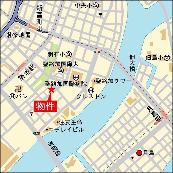 プレミスト東銀座築地　Ａｒｃ　Ｃｏｕｒｔ