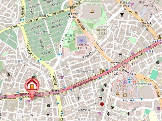 レジディア西麻布