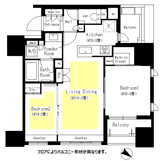 フレンシア築地