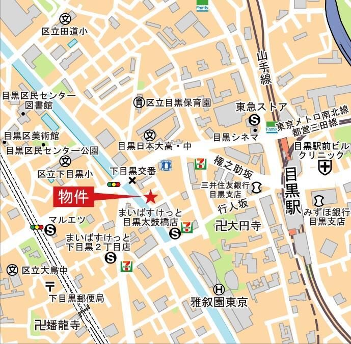 オークプレイス目黒行人坂