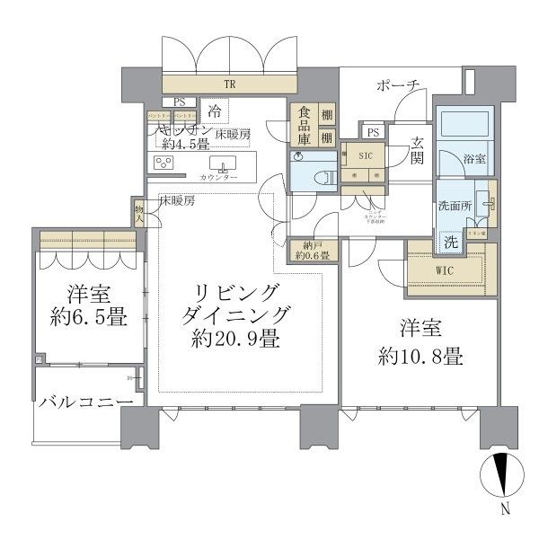ドゥ・トゥール　ウエスト棟