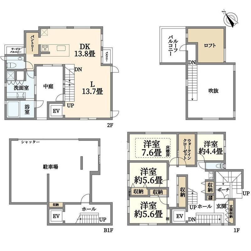 代々木５丁目貸家
